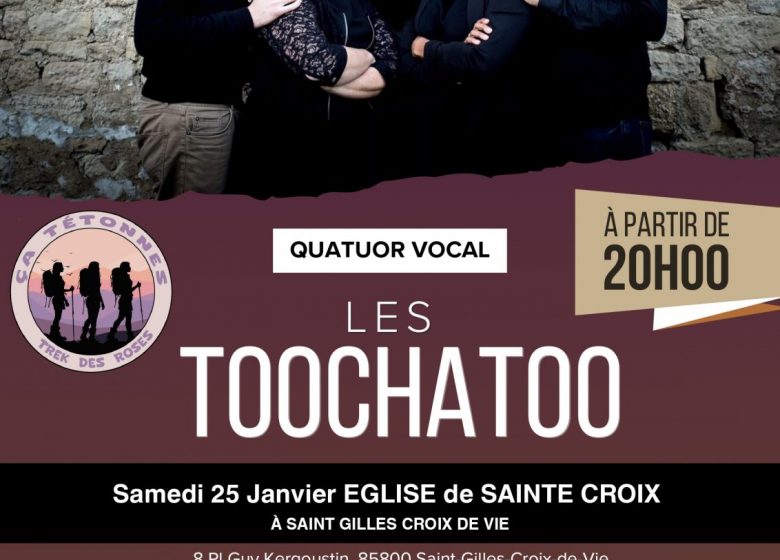 QUATUOR VOCAL « LES TOOCHATOO » – ÉGLISE SAINTE CROIX