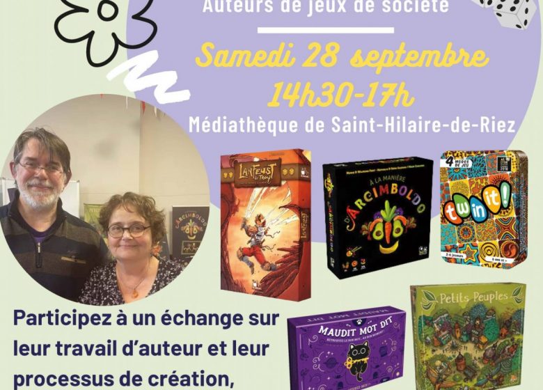 Rencontre auteurs de jeux de société