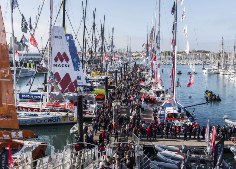 ARRIVÉE EN MER DU VAINQUEUR DU VENDÉE GLOBE – AVEC LA COMPAGNIE VENDÉENNE