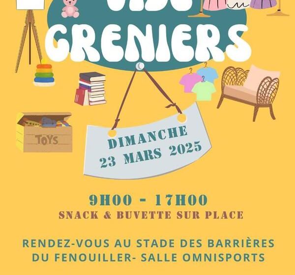 VIDE GRENIERS LE FENOUILLER